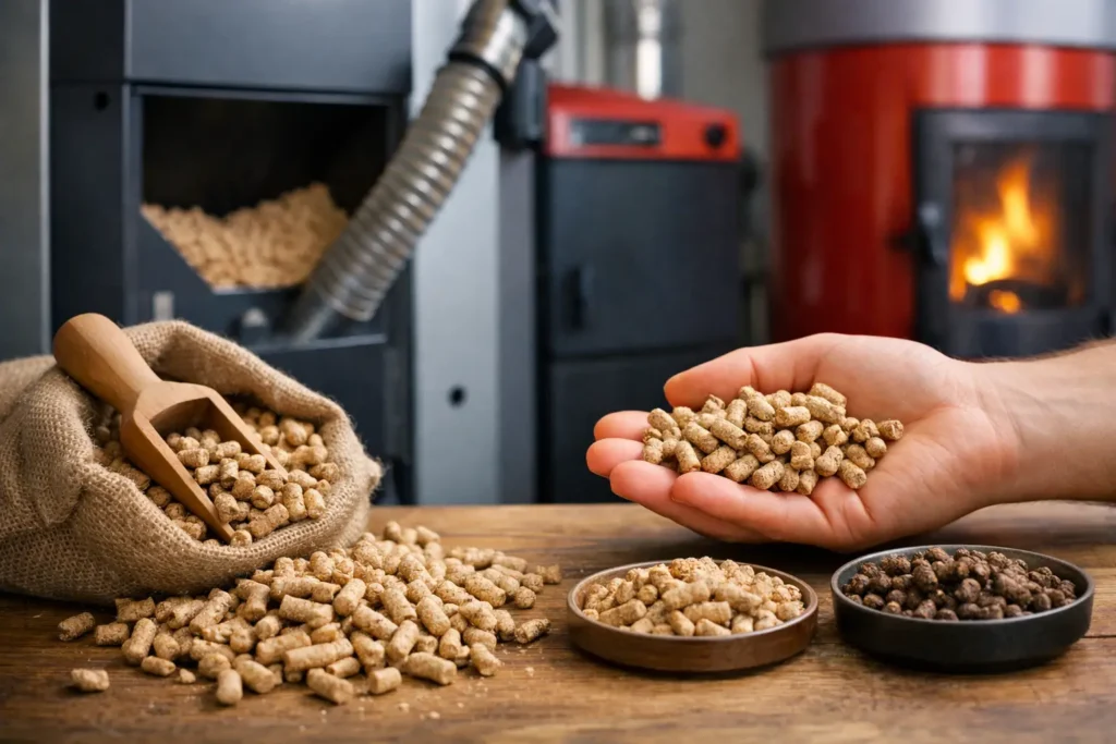 Kaip pasirinkti granules katilui be klaidų